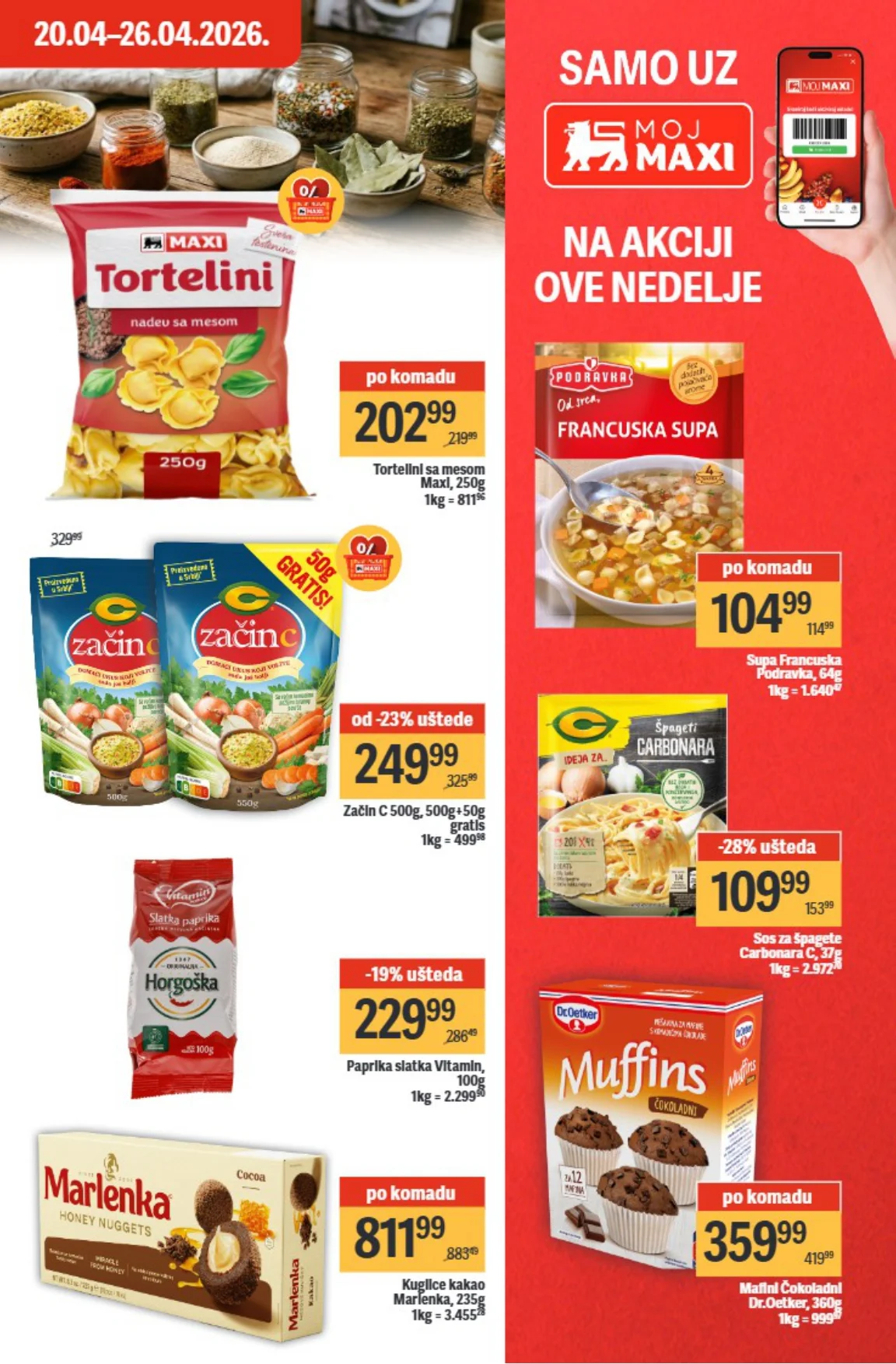 Maxi katalog 20-26.4.2026.