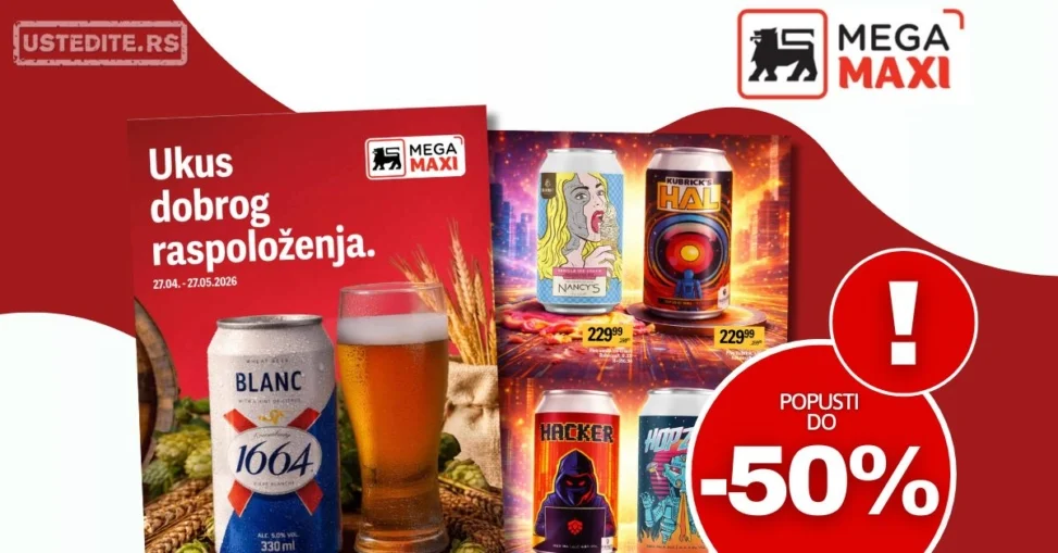 Mega Maxi katalog PIVO 27.4-27.5.2026.