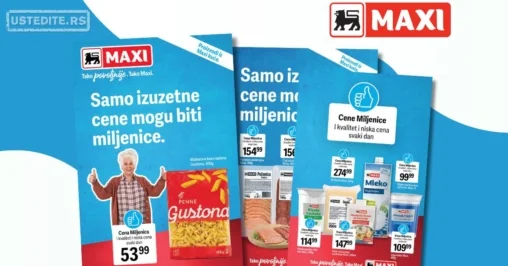 Maxi katalog CENE MILJENICE april 2026.
