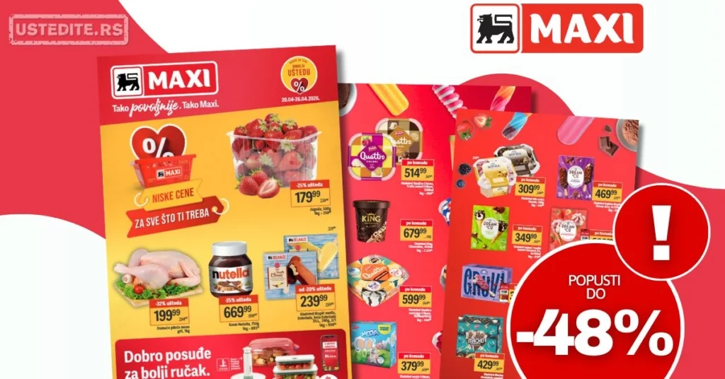 Maxi katalog 20-26.4.2026.