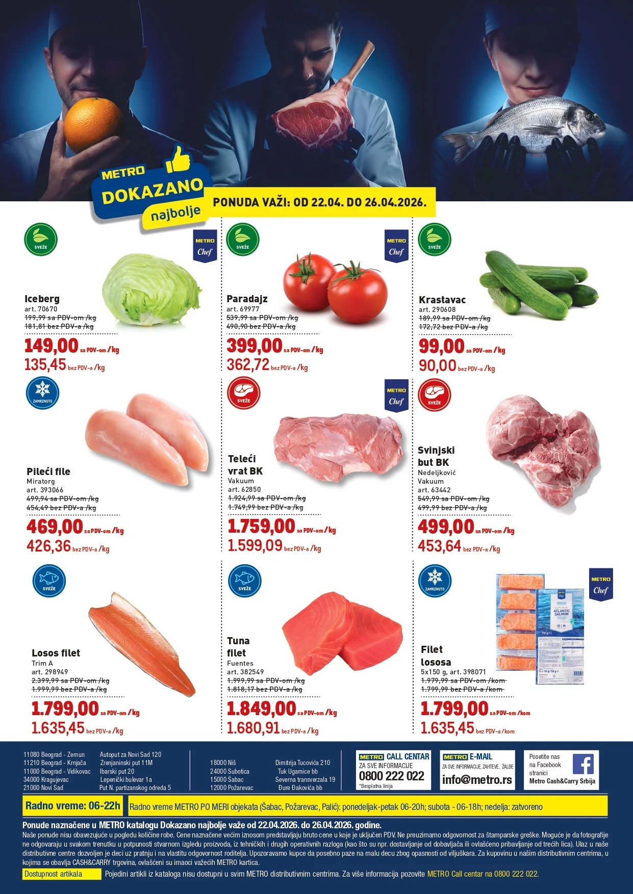 Metro katalog DOKAZANO 22-26.4.2026.