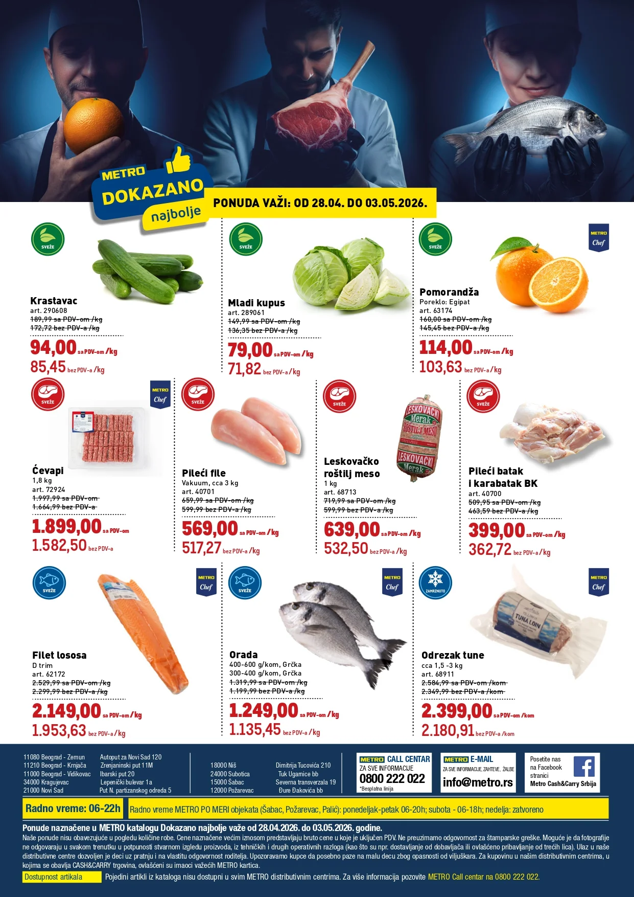 Metro katalog DOKAZANO 28.4-3.5.2026.