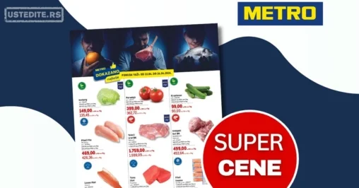 Metro katalog DOKAZANO 22-26.4.2026.