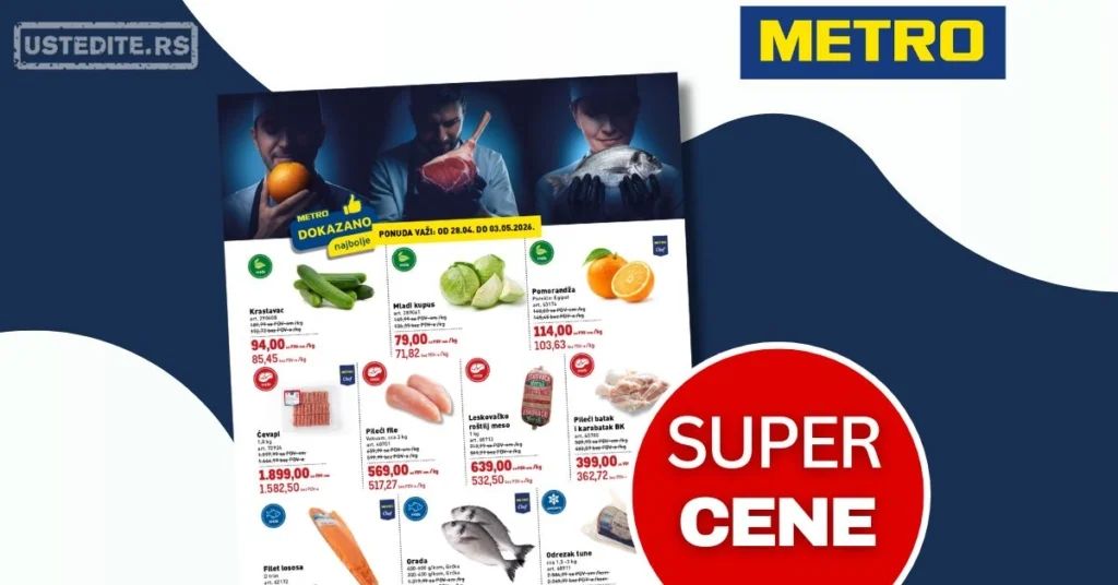 Metro katalog DOKAZANO 28.4-3.5.2026.