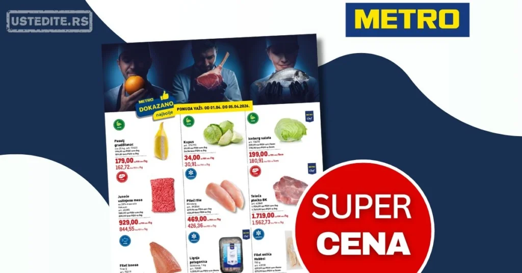 Metro katalog DOKAZANO 1-5.4.2026.