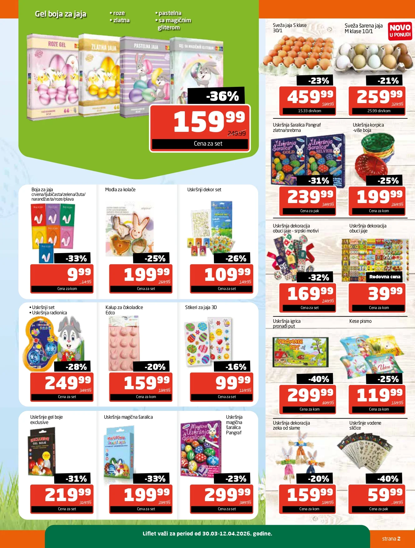 Gomex katalog TEMA MESECA 30.3-12.4.2026.