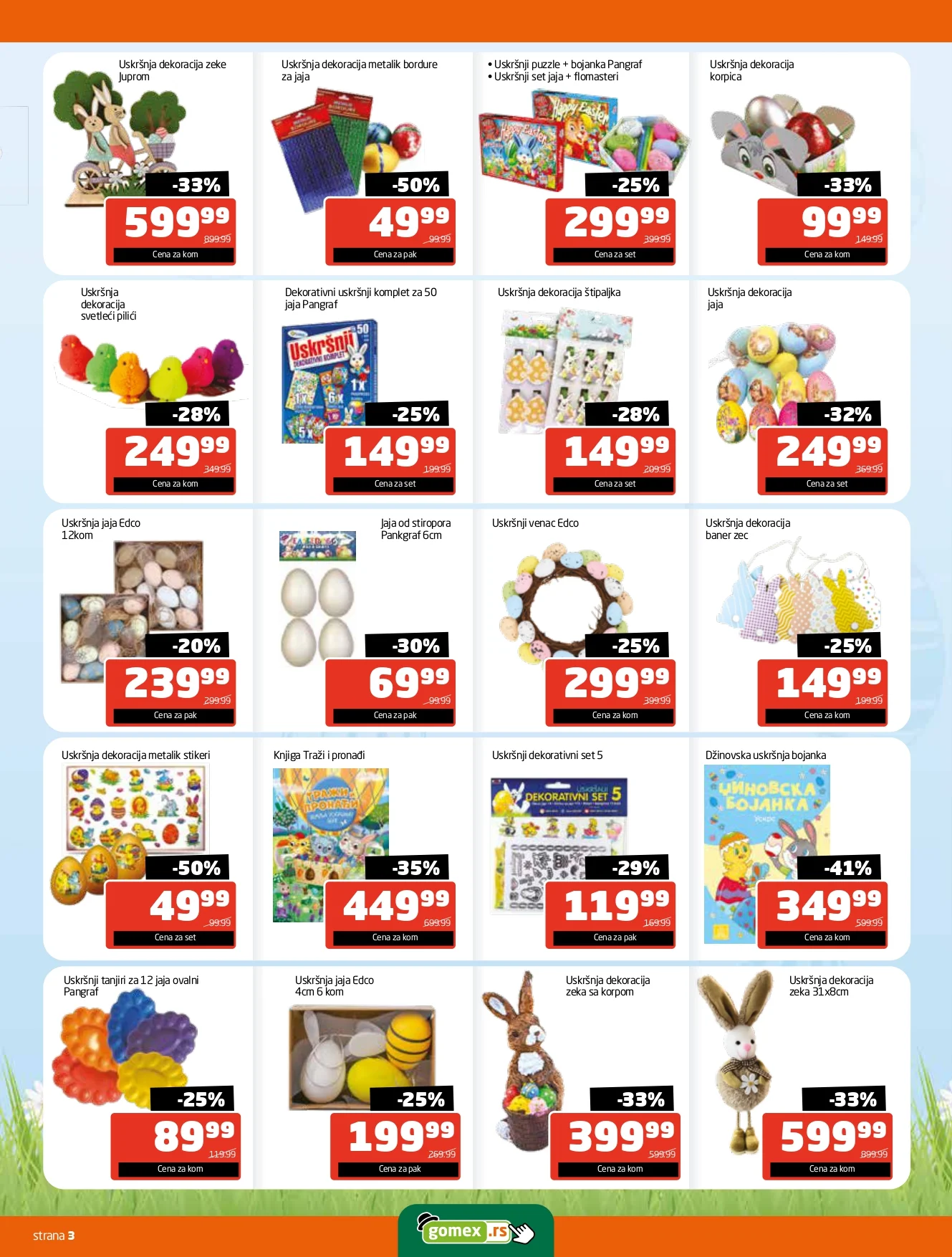 Gomex katalog TEMA MESECA 30.3-12.4.2026.