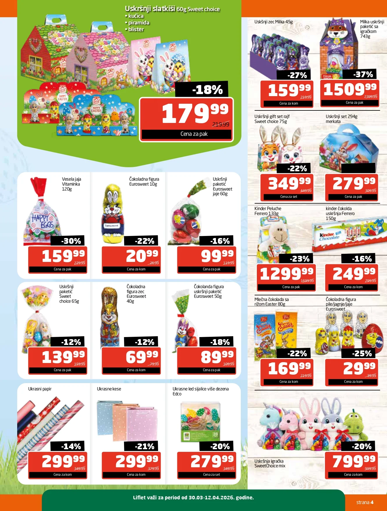 Gomex katalog TEMA MESECA 30.3-12.4.2026.