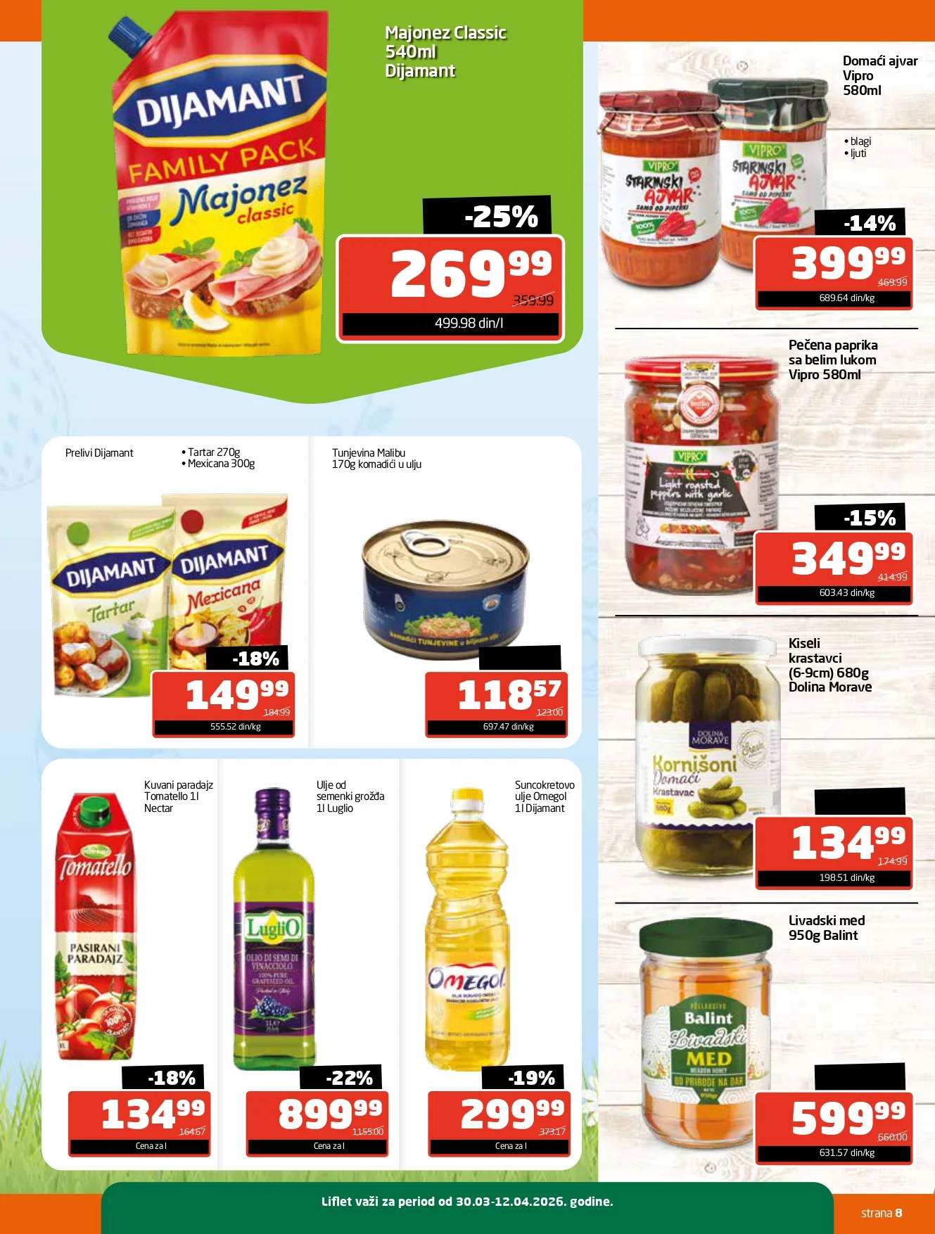 Gomex katalog TEMA MESECA 30.3-12.4.2026.