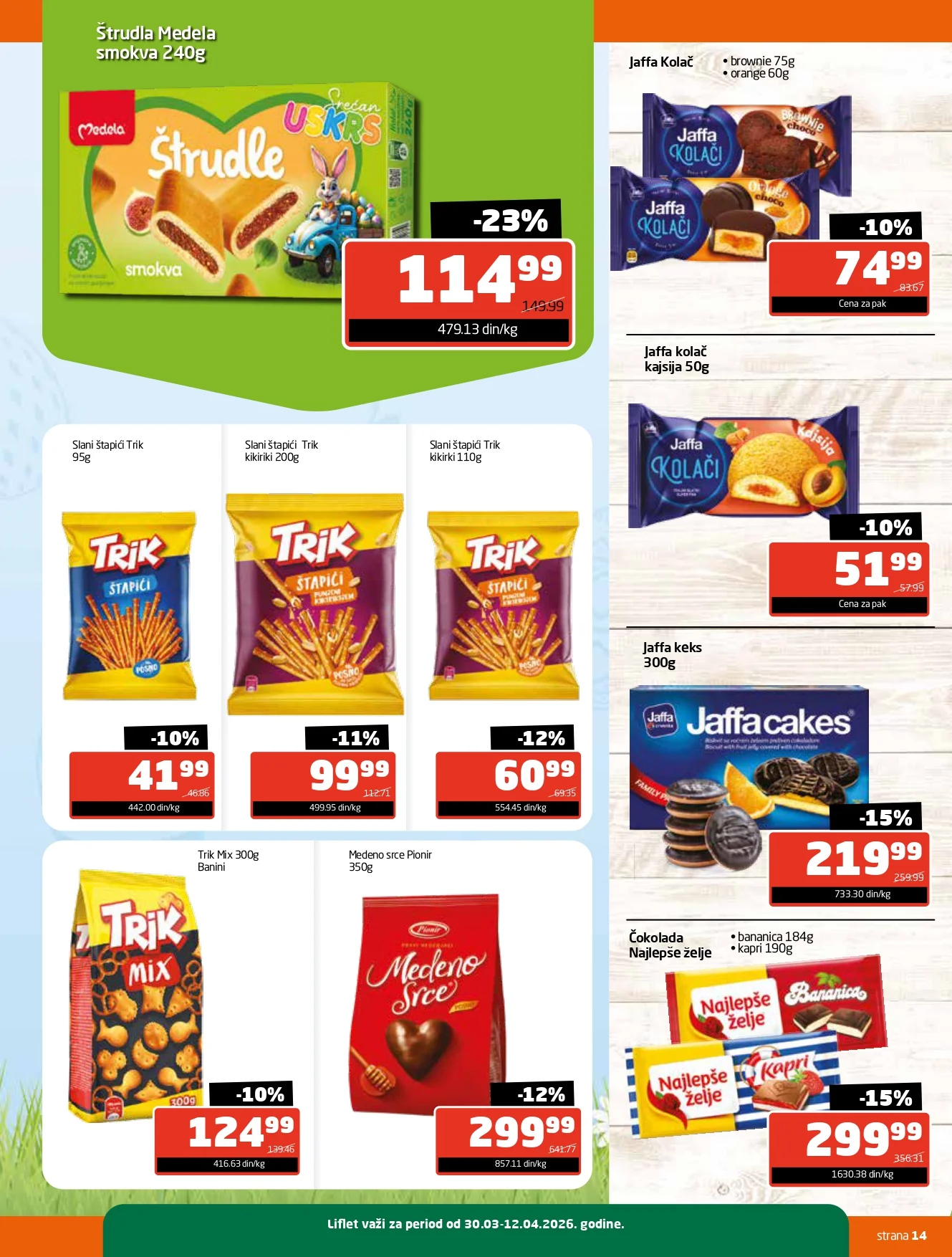 Gomex katalog TEMA MESECA 30.3-12.4.2026.