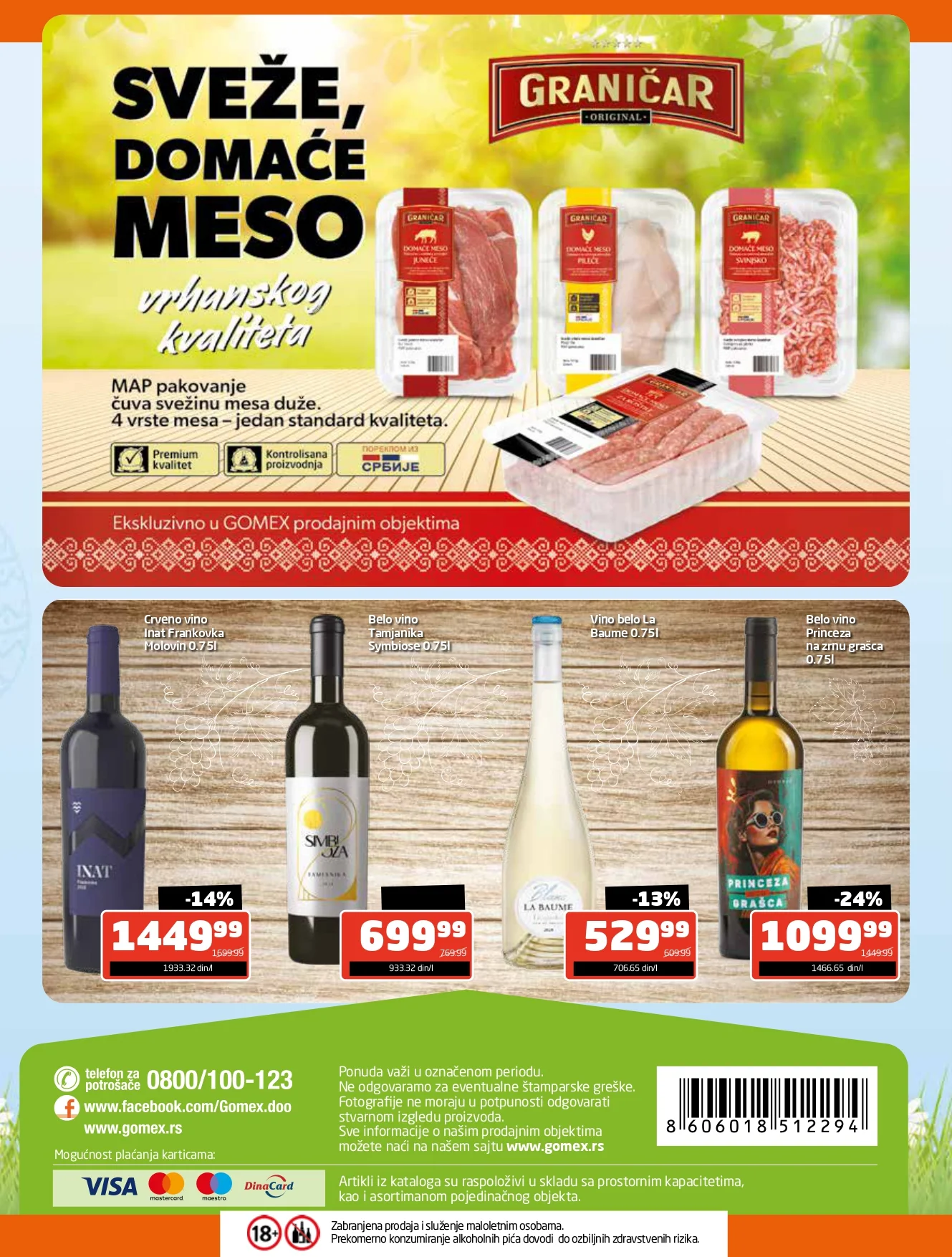 Gomex katalog TEMA MESECA 30.3-12.4.2026.