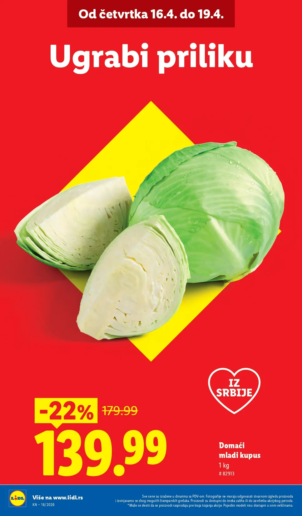 Lidl katalog 16-22.4.2026.