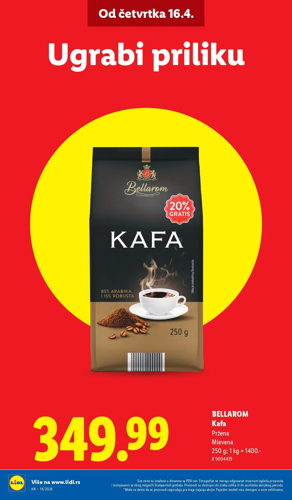 Lidl katalog 16-22.4.2026.