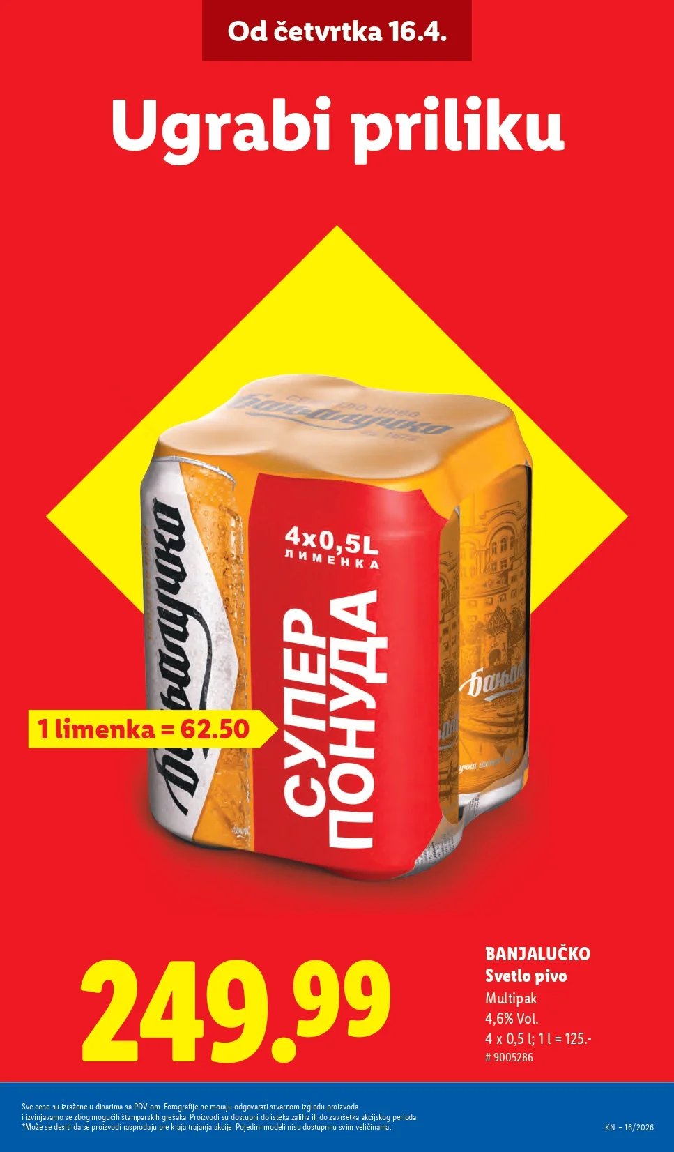 Lidl katalog 16-22.4.2026.