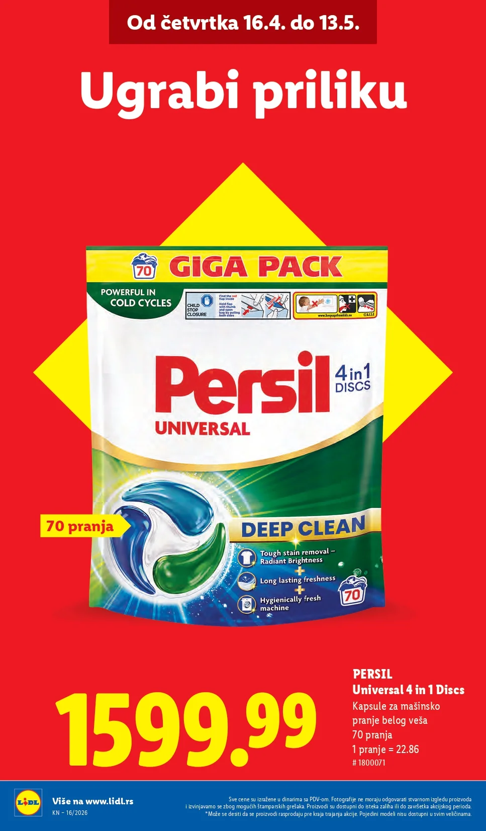 Lidl katalog 16-22.4.2026.