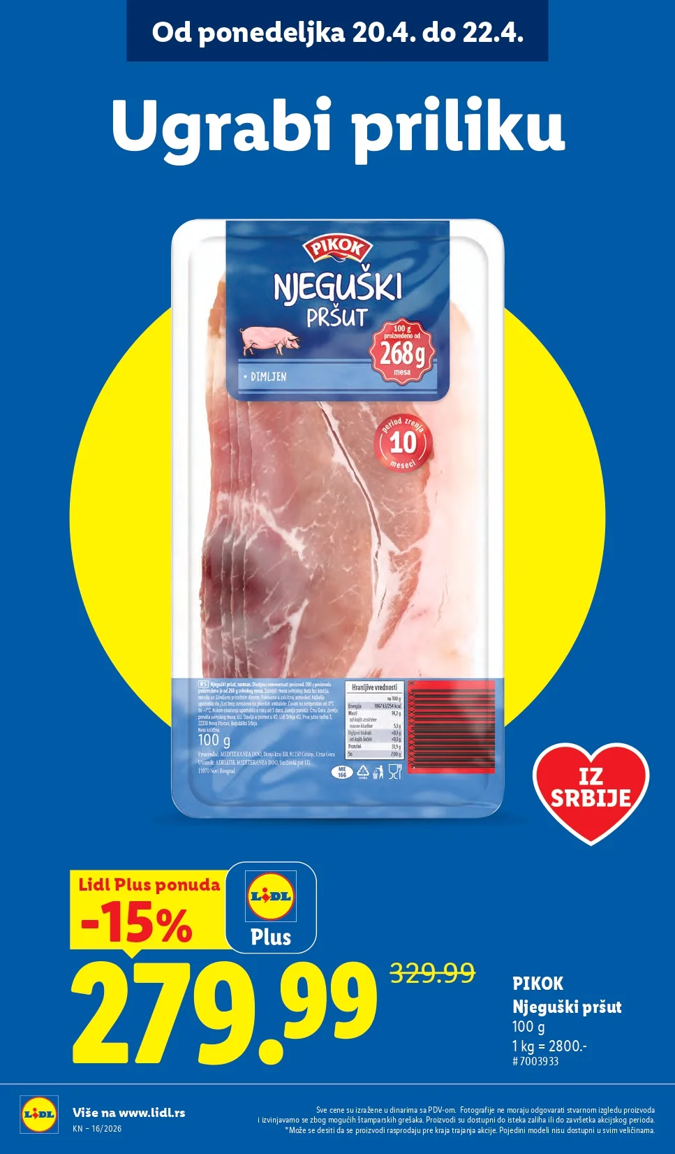 Lidl katalog 16-22.4.2026.