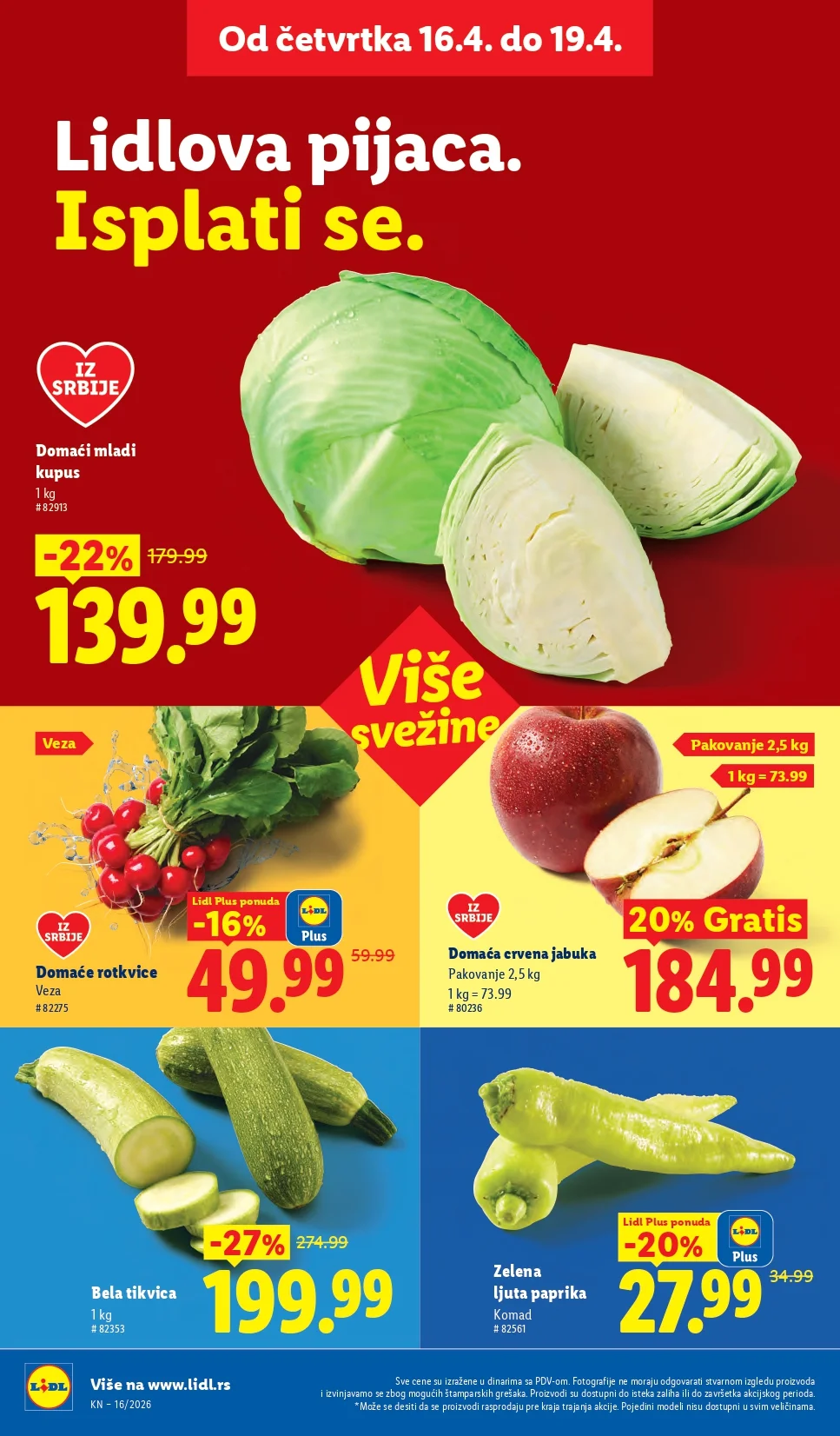 Lidl katalog 16-22.4.2026.