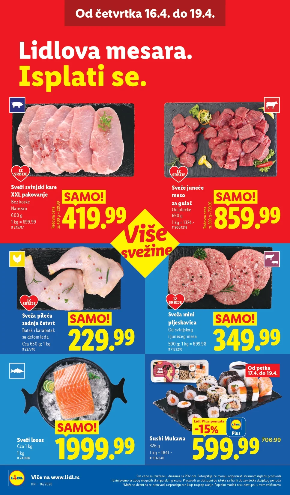 Lidl katalog 16-22.4.2026.