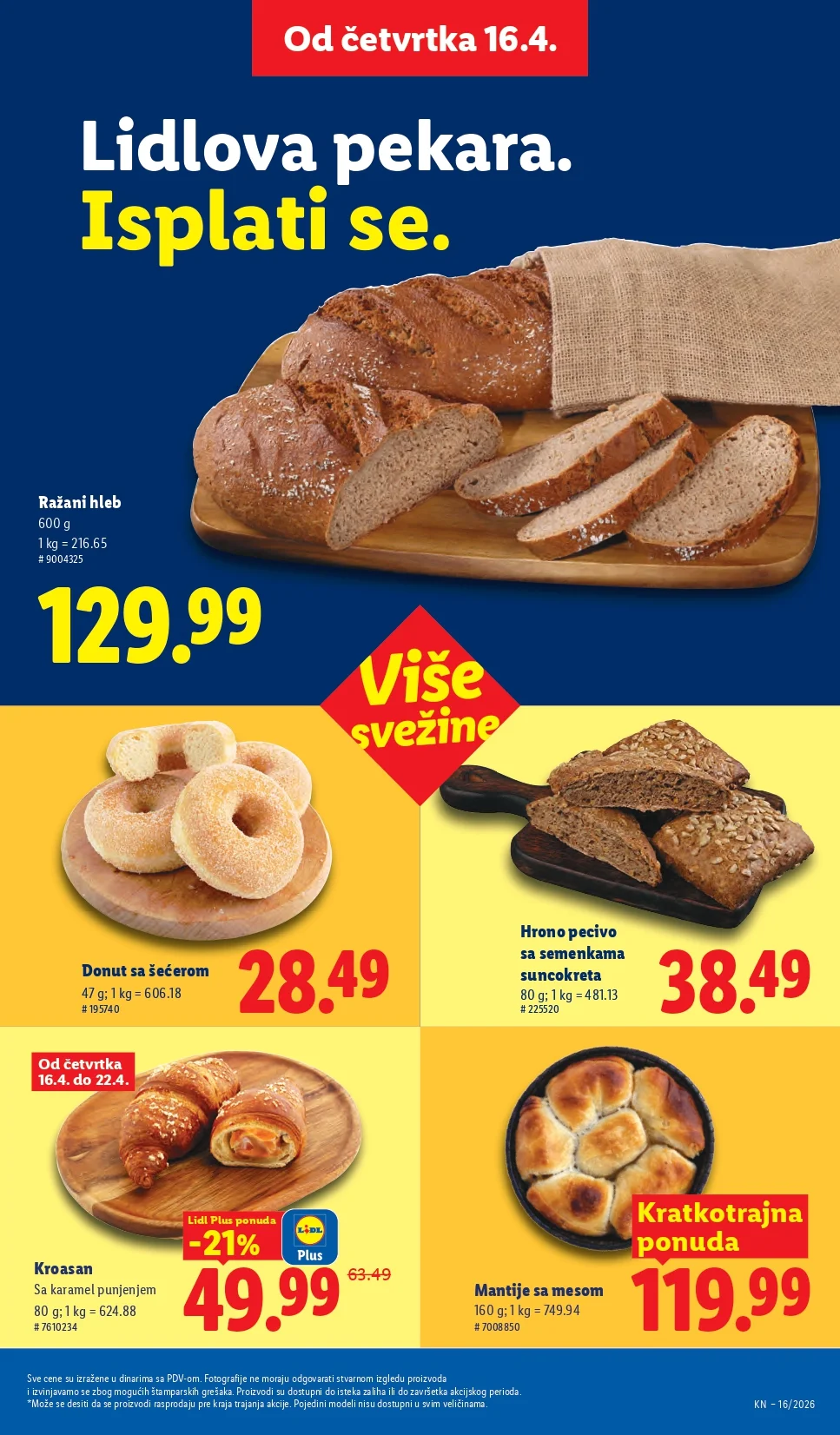Lidl katalog 16-22.4.2026.