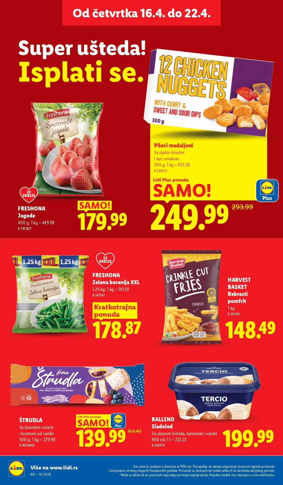 Lidl katalog 16-22.4.2026.