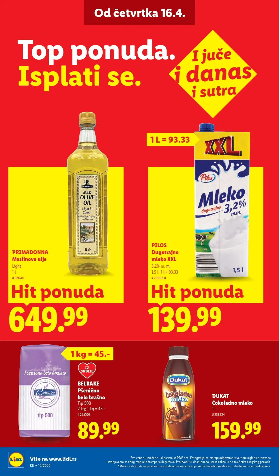 Lidl katalog 16-22.4.2026.