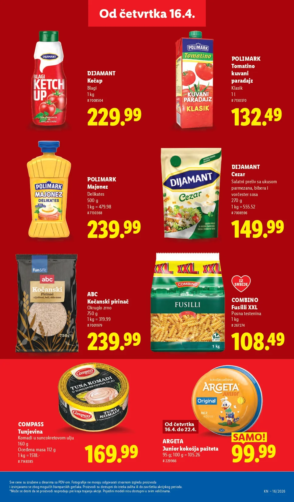 Lidl katalog 16-22.4.2026.
