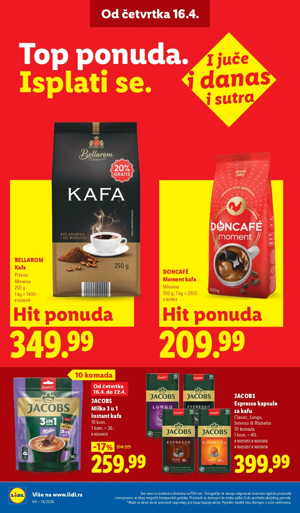 Lidl katalog 16-22.4.2026.