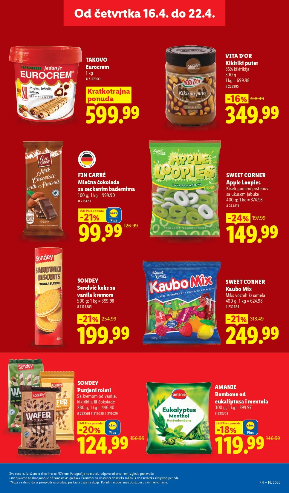 Lidl katalog 16-22.4.2026.