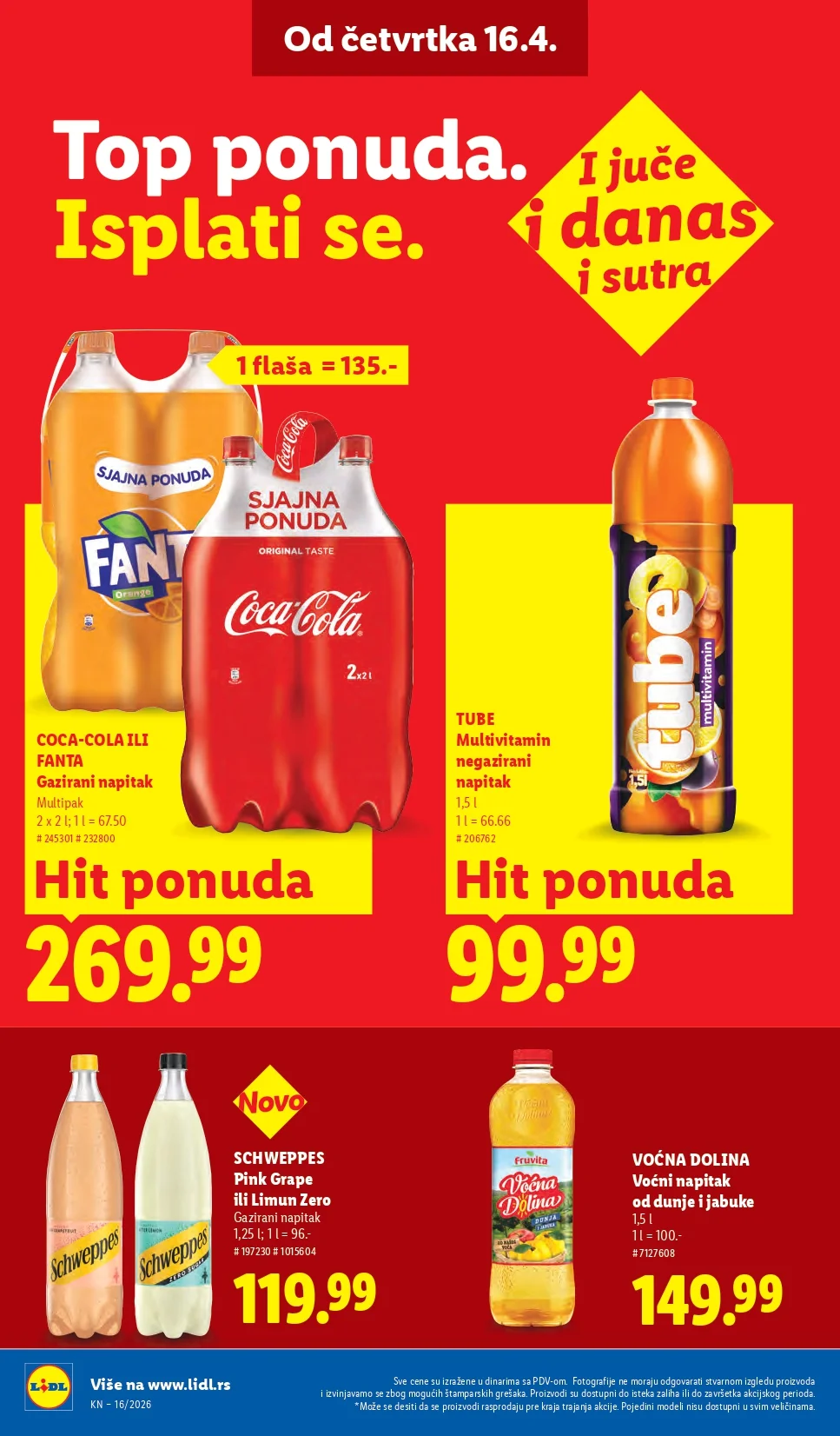 Lidl katalog 16-22.4.2026.