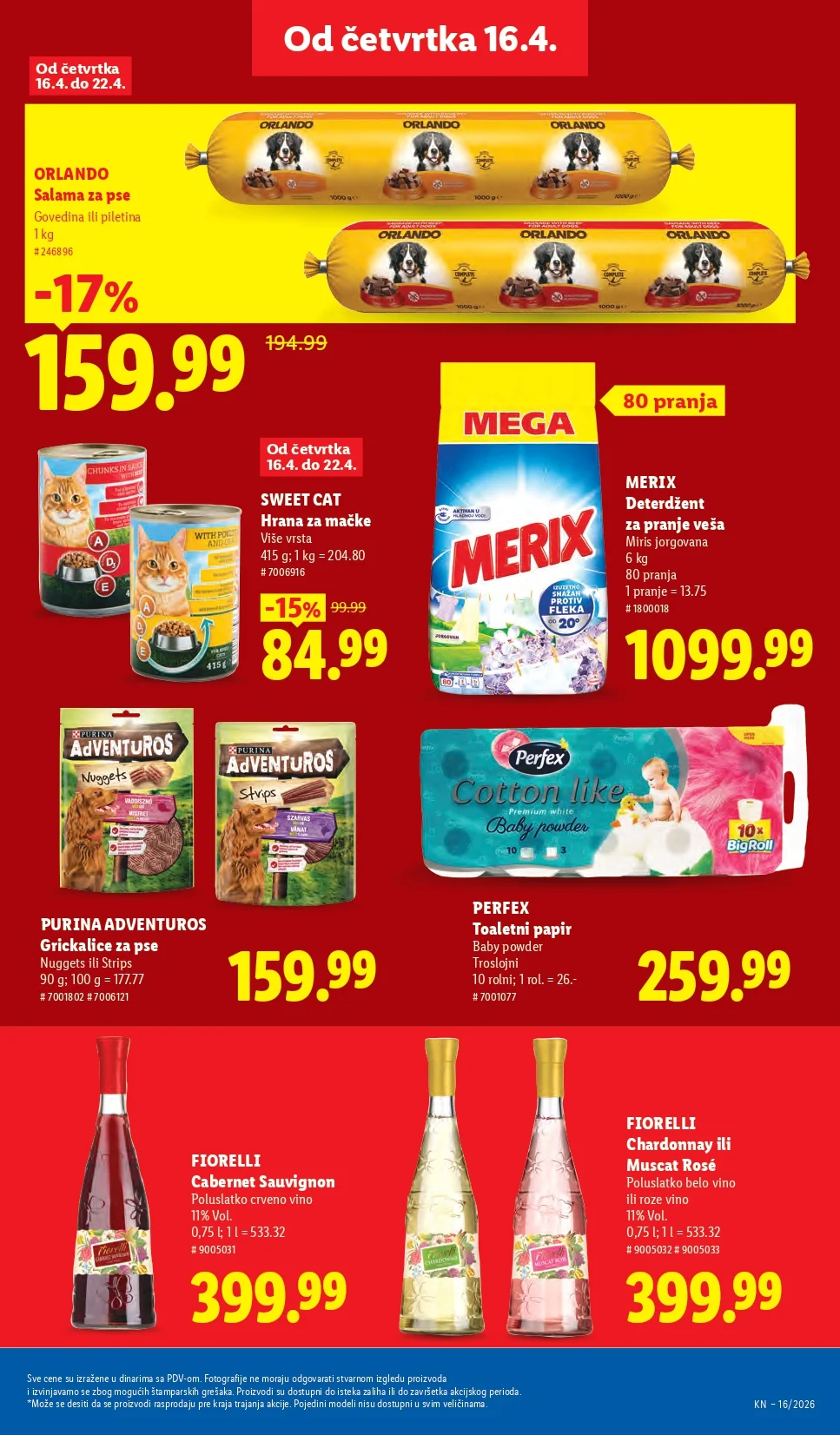 Lidl katalog 16-22.4.2026.