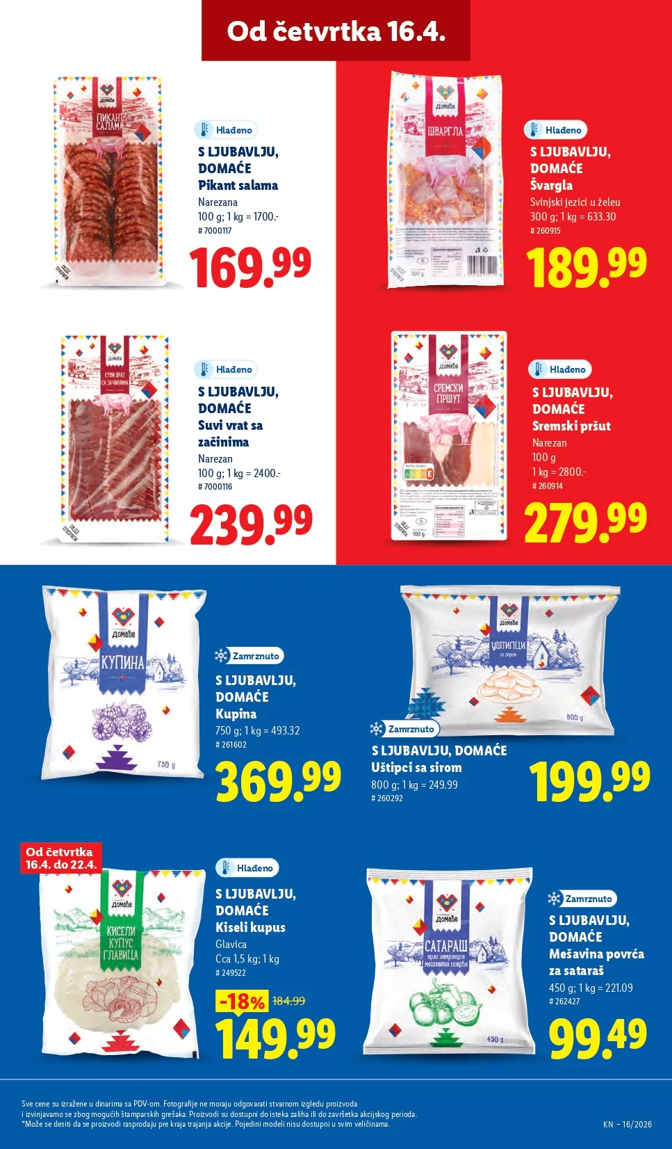 Lidl katalog 16-22.4.2026.