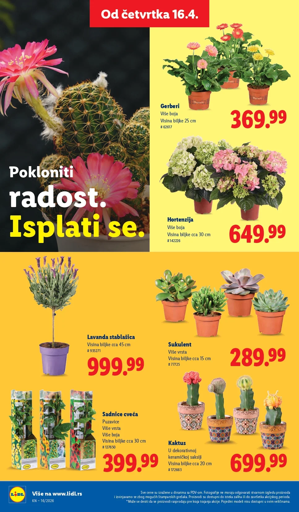 Lidl katalog 16-22.4.2026.