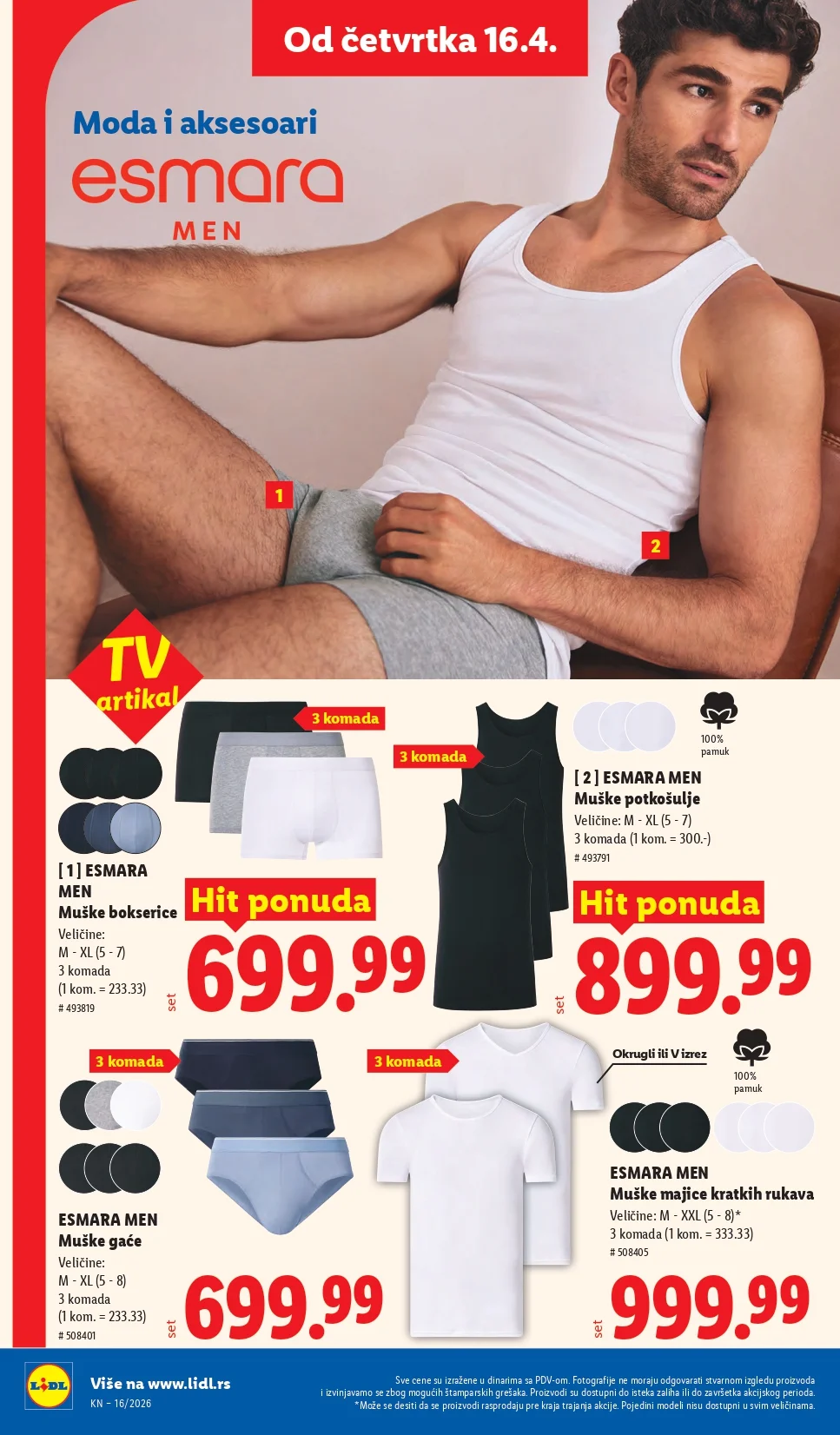 Lidl katalog 16-22.4.2026.