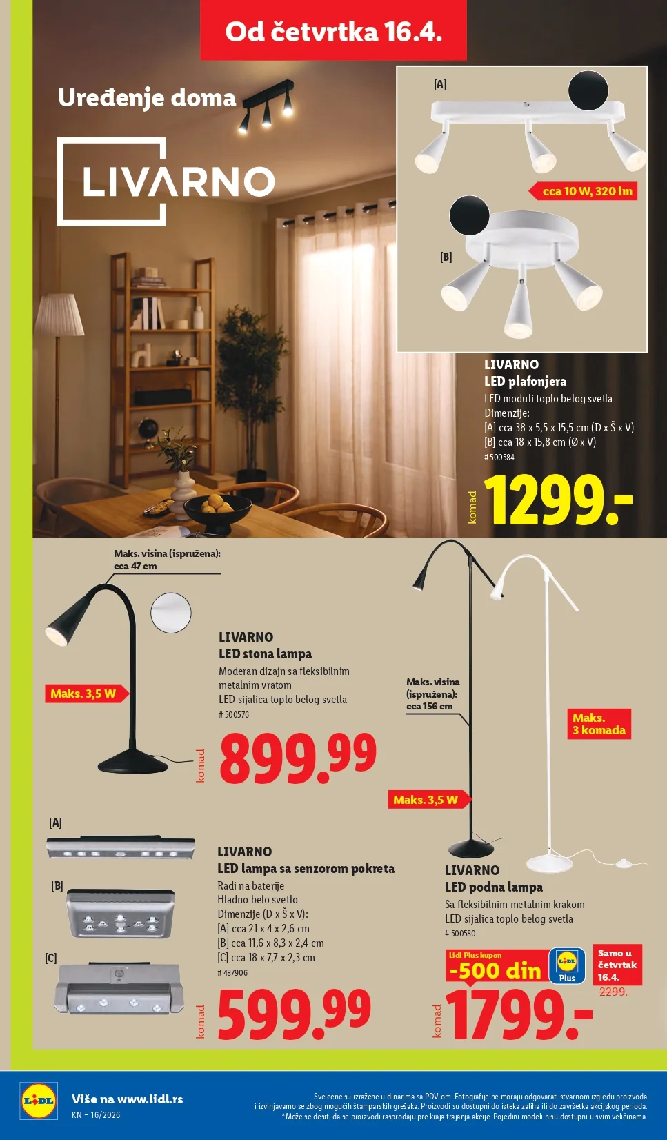 Lidl katalog 16-22.4.2026.