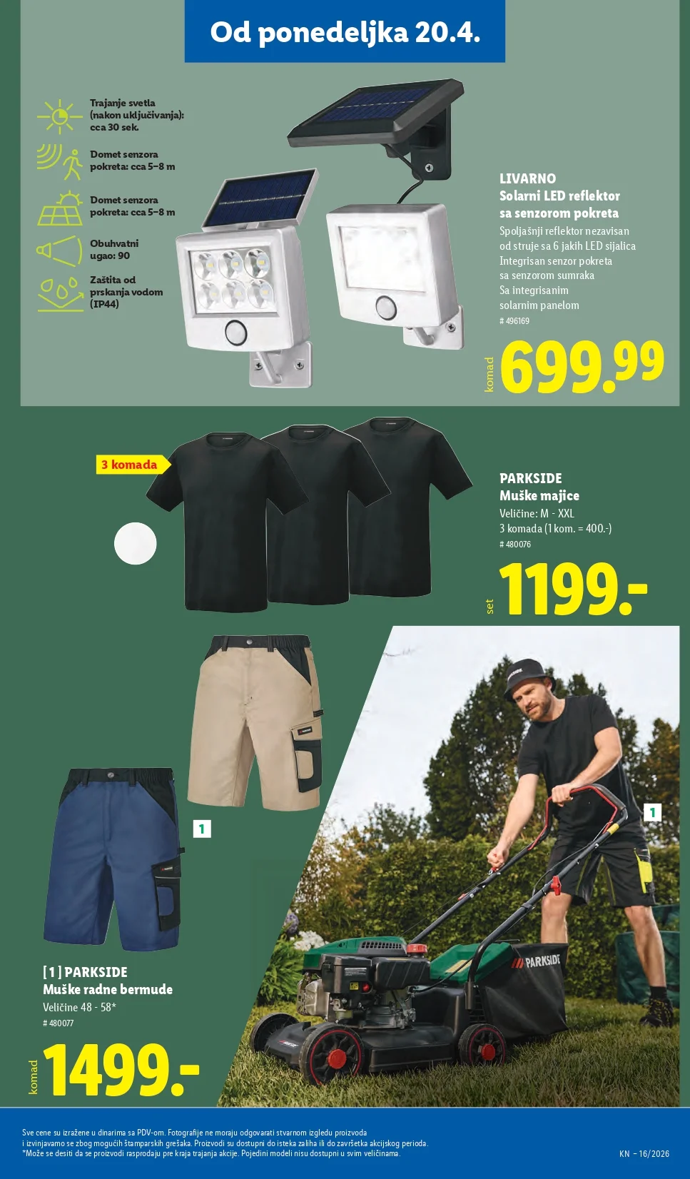Lidl katalog 16-22.4.2026.