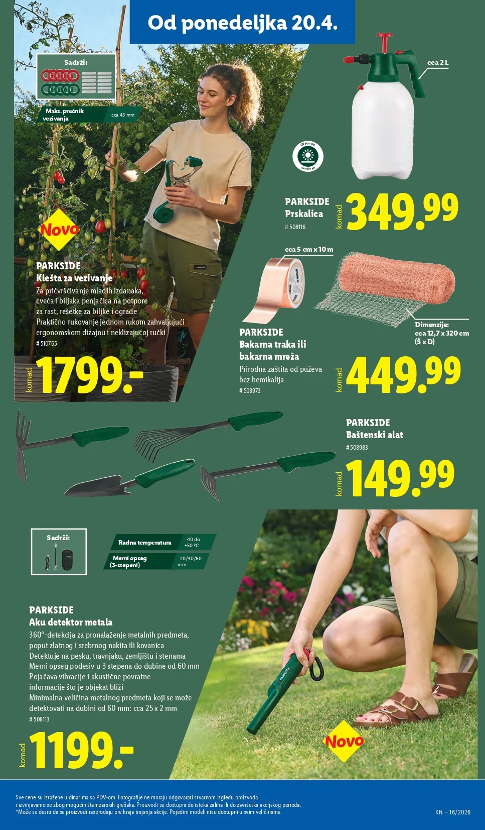 Lidl katalog 16-22.4.2026.