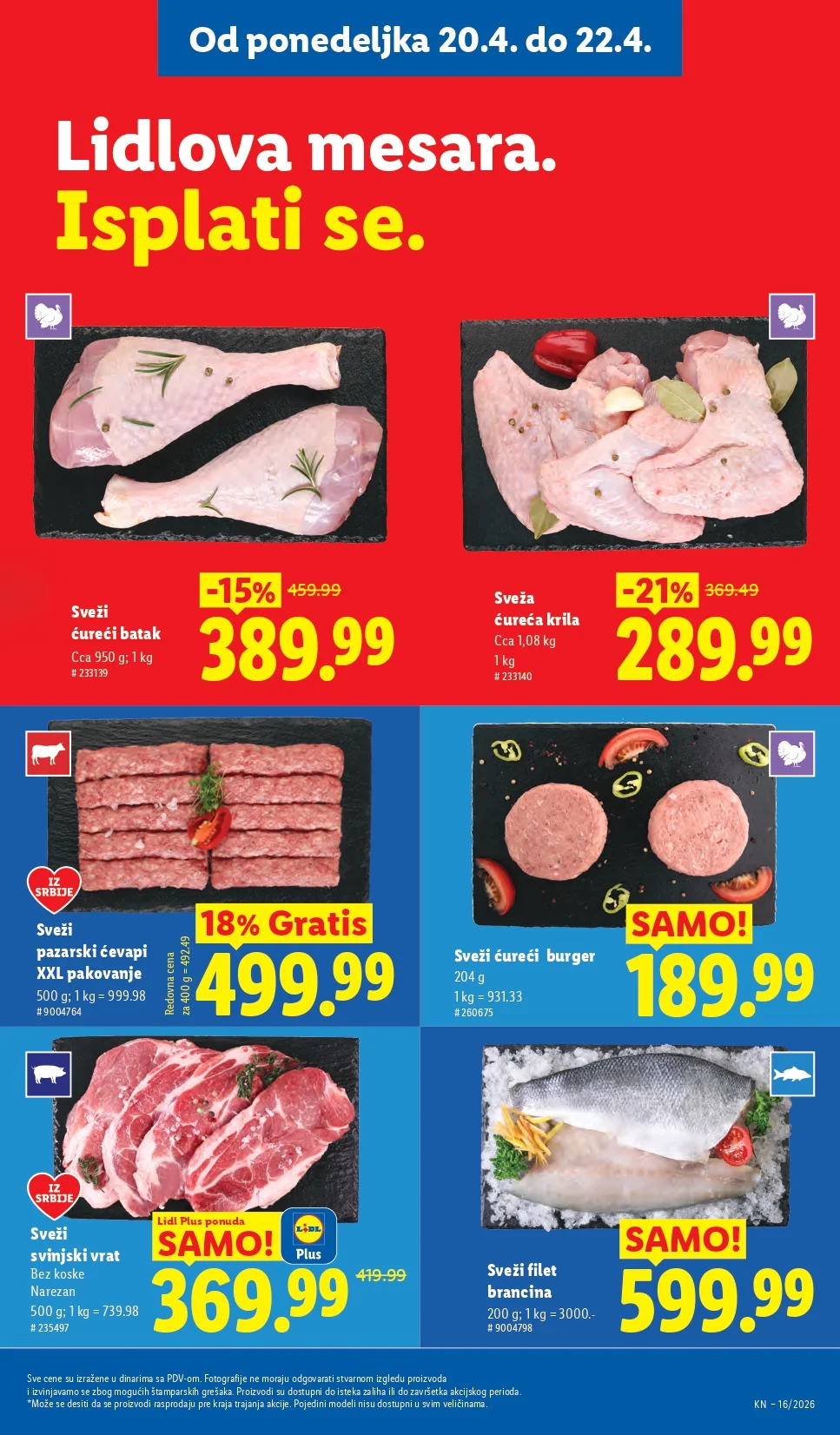 Lidl katalog 16-22.4.2026.