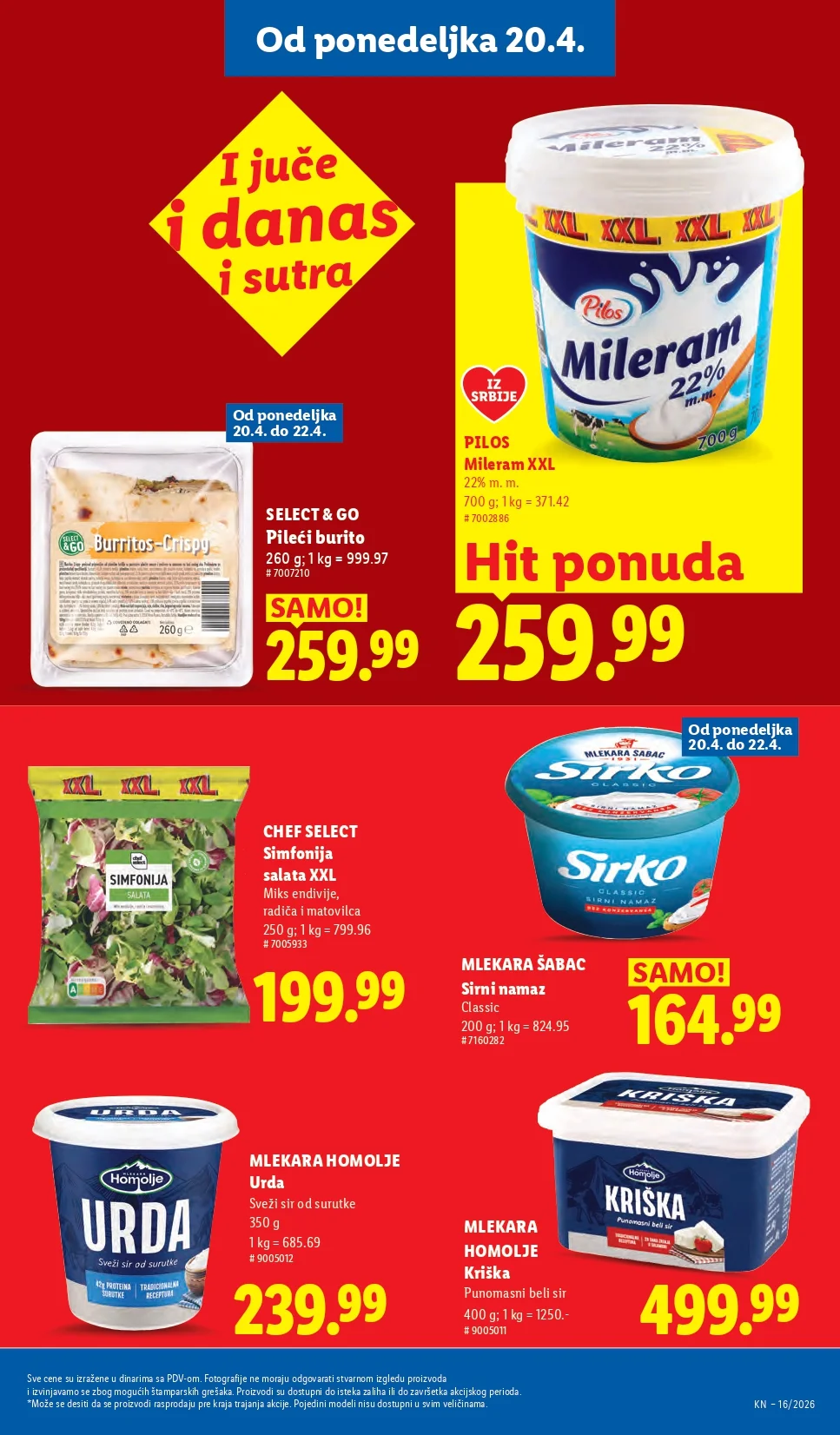 Lidl katalog 16-22.4.2026.