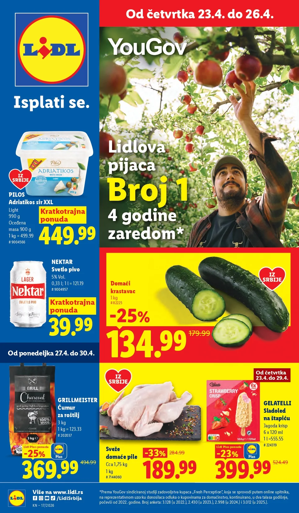 Lidl katalog 23-29.4.2026.