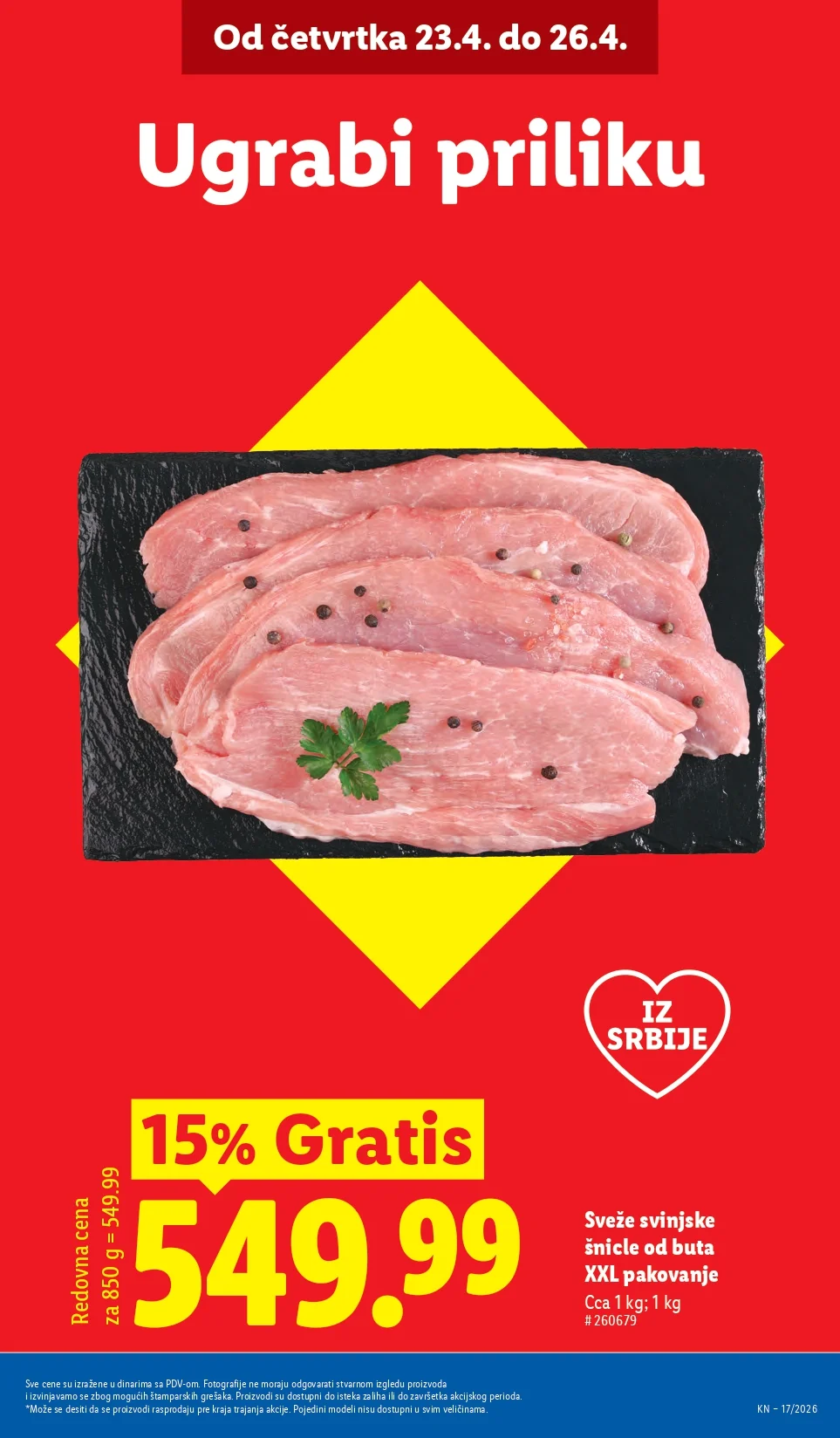 Lidl katalog 23-29.4.2026.
