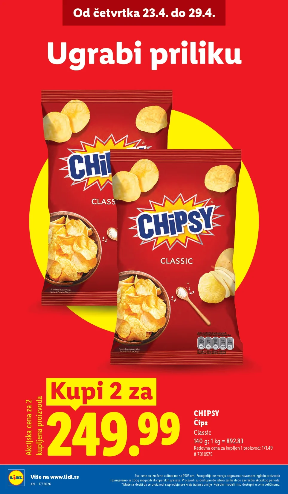 Lidl katalog 23-29.4.2026.