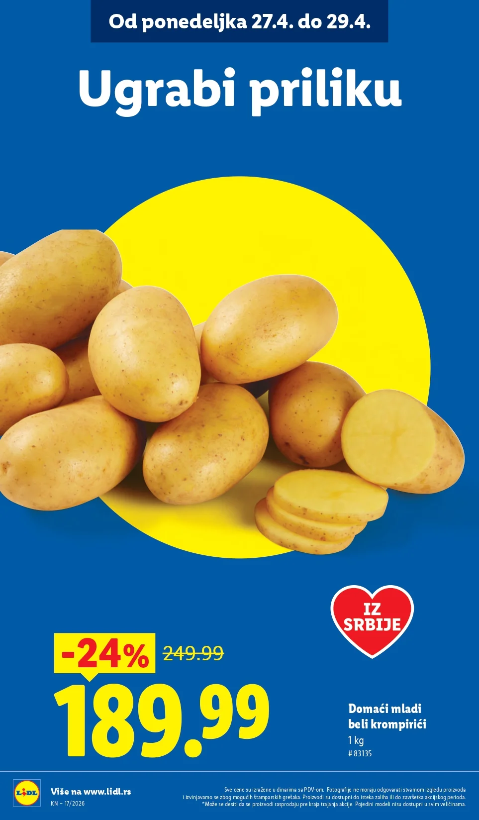 Lidl katalog 23-29.4.2026.