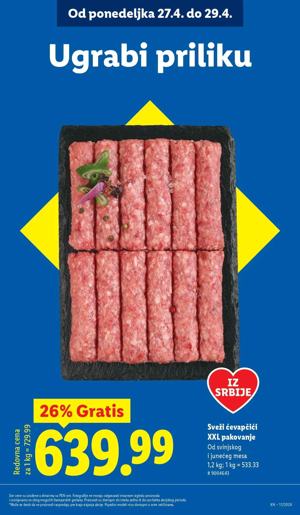 Lidl katalog 23-29.4.2026.