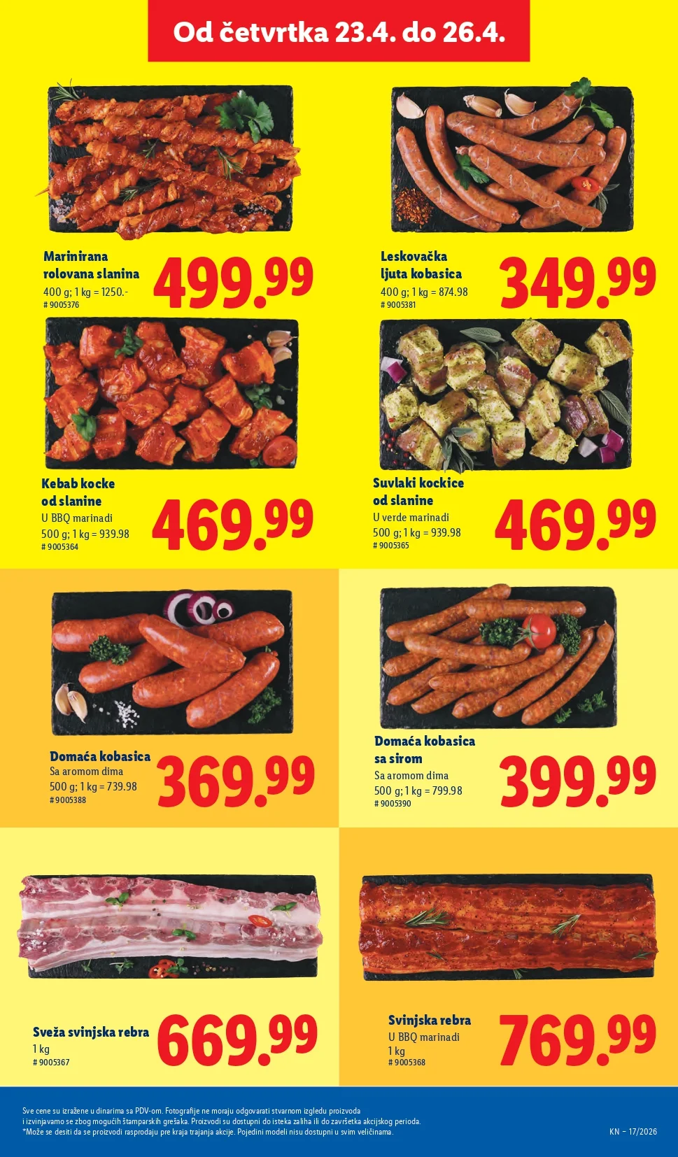 Lidl katalog 23-29.4.2026.