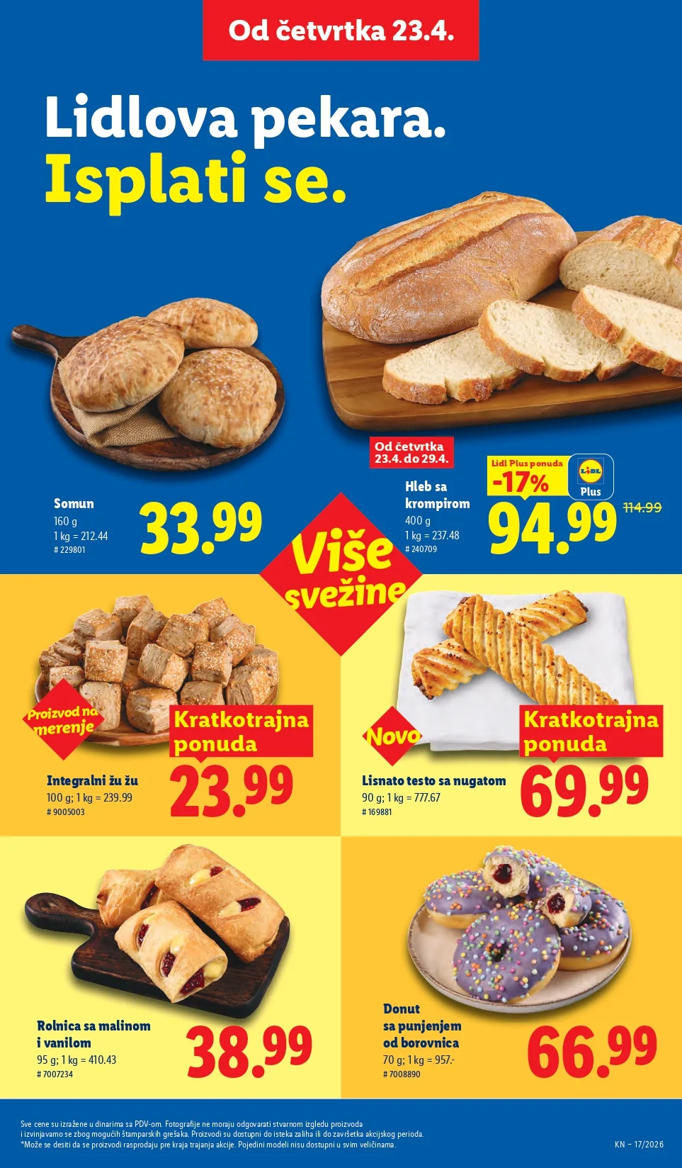 Lidl katalog 23-29.4.2026.