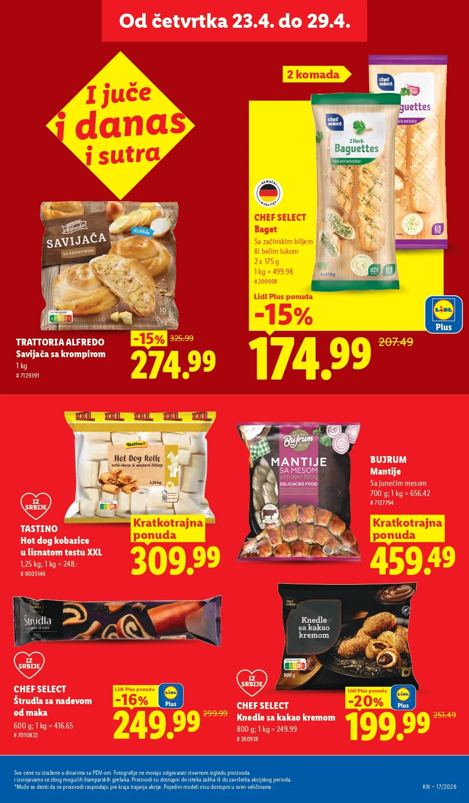 Lidl katalog 23-29.4.2026.