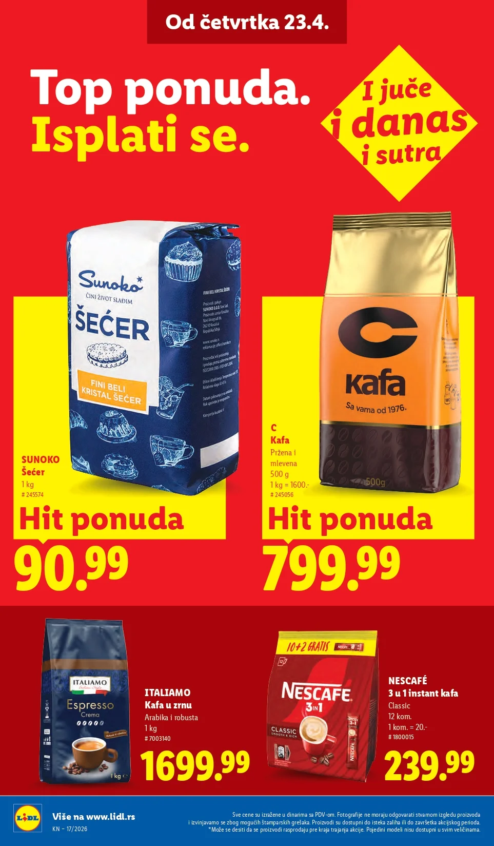 Lidl katalog 23-29.4.2026.