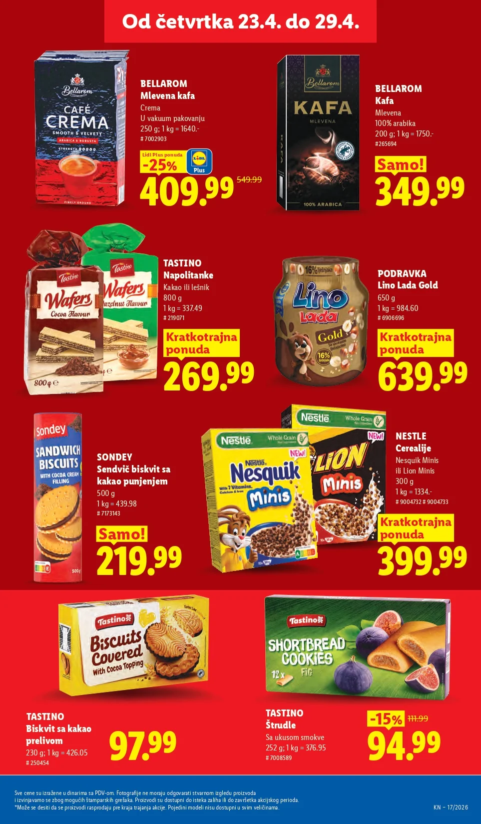 Lidl katalog 23-29.4.2026.