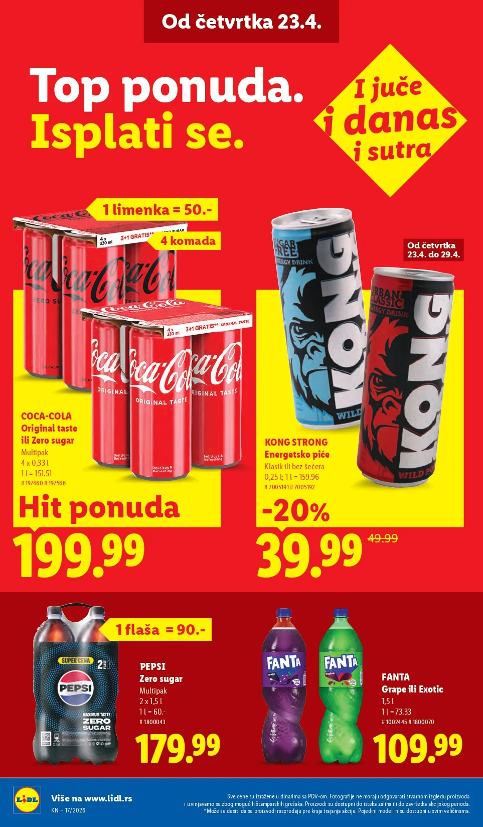 Lidl katalog 23-29.4.2026.