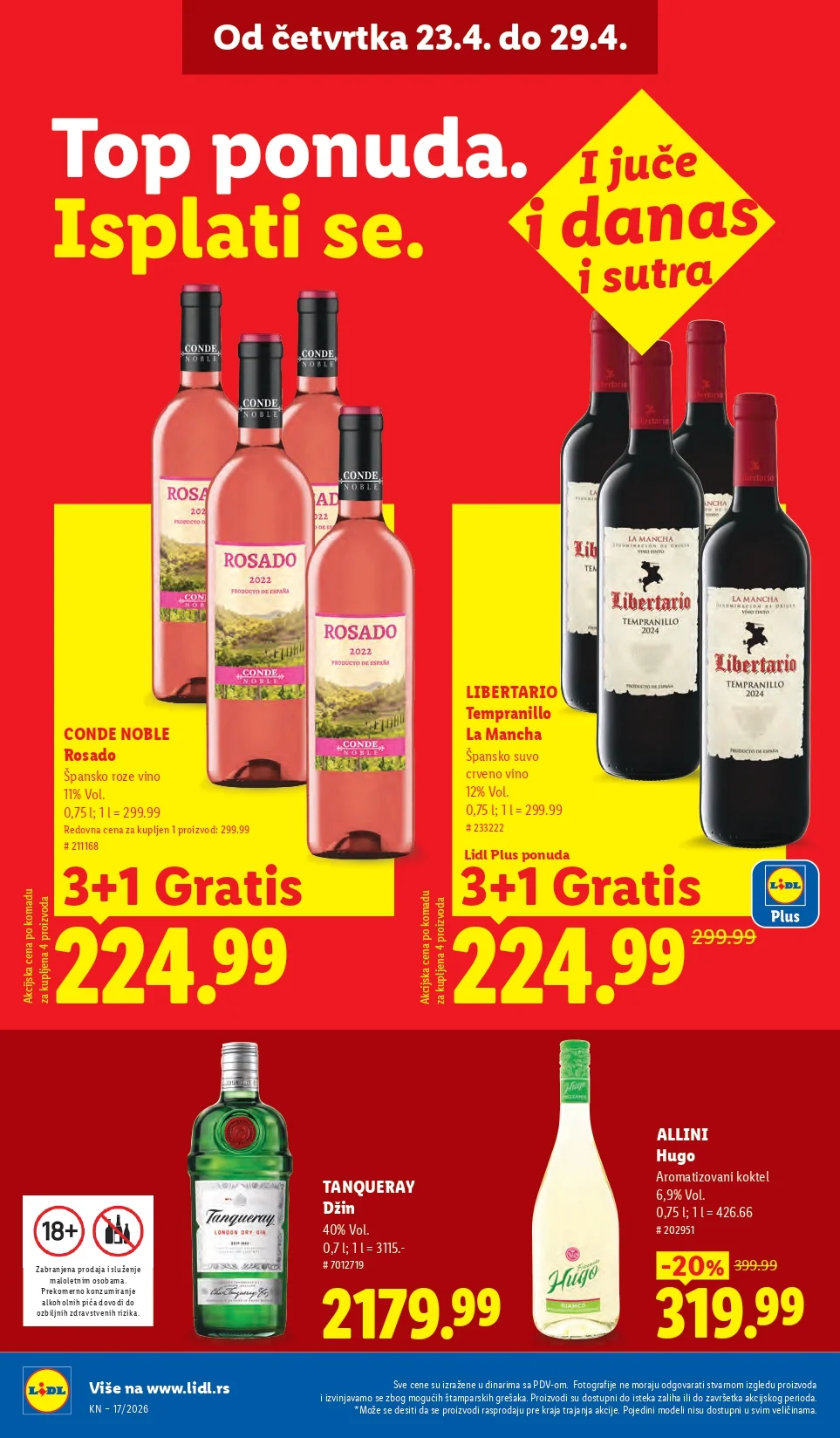Lidl katalog 23-29.4.2026.